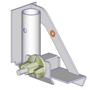 Vivatec - SafetyRespect Balkklem aluminium 9110057