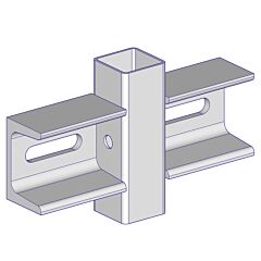 Vivatec - SafetyRespect Staanderbevestiging voor balkon en metselwerk 5040023