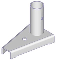 Vivatec - SafetyRespect Voetplaat rond 5040002